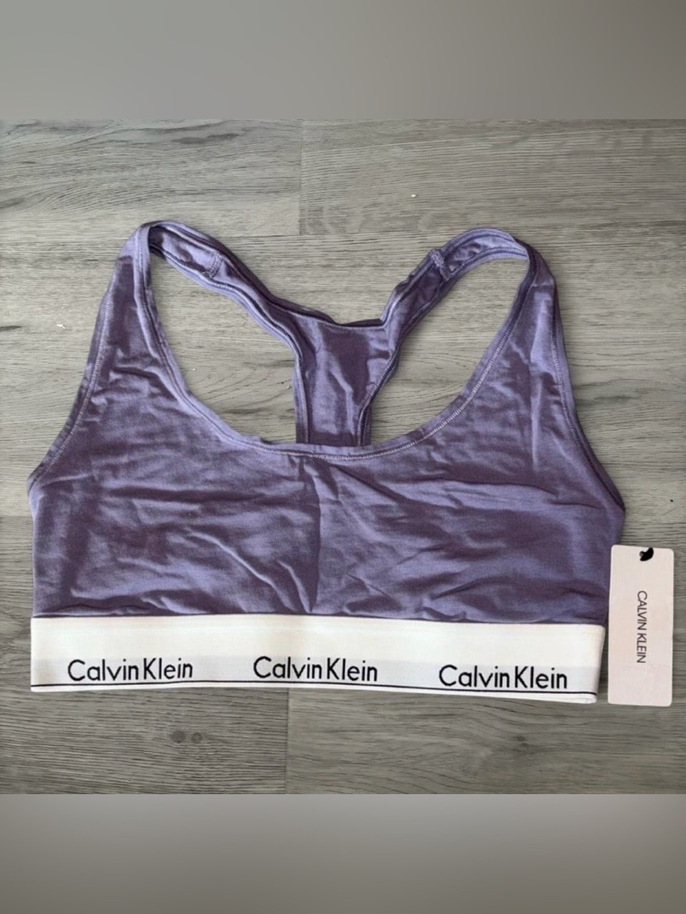 Calvin Klein Lavender Sports Bra